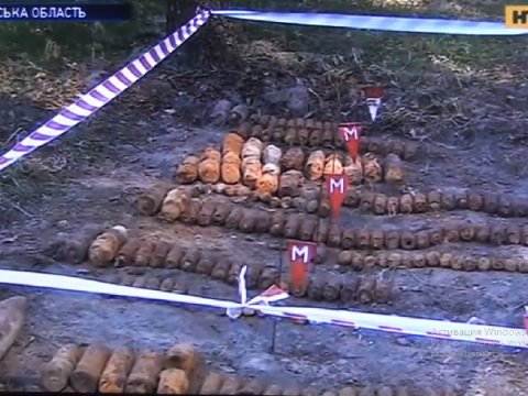 Поблизу Новосілок було знайдено більше 200 різних снарядів часів війни (ВІДЕО)