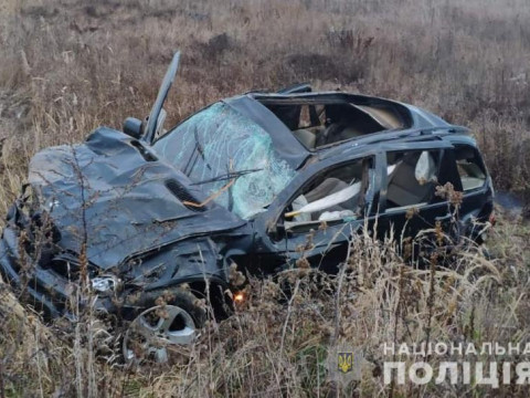 У Макарівському районі жінка розбила автівку та сама опинилась у лікарні