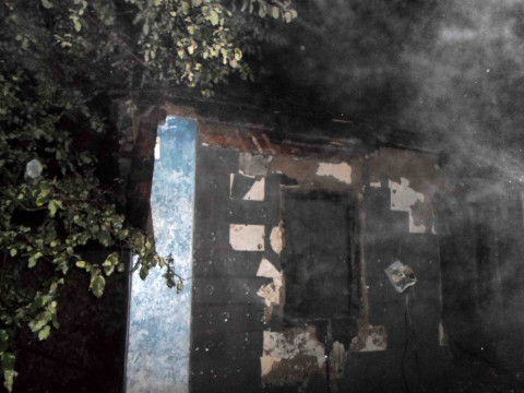 Під Миронівкою живцем згорів чоловік 