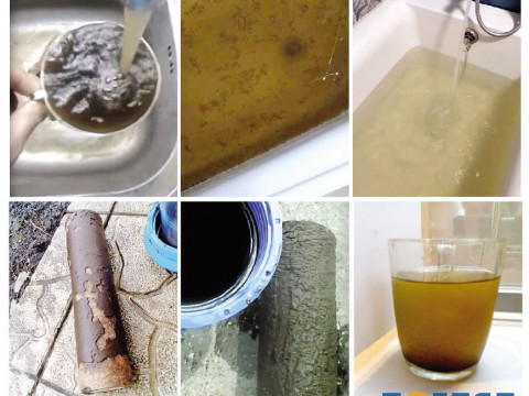 Жителі Ірпеня нажахані якістю води, що тече з труб (ФОТО)  