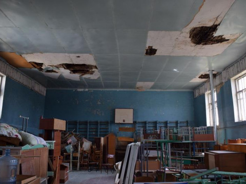 Аварійну школу в Макарові готують до 1 вересня (ВІДЕО)