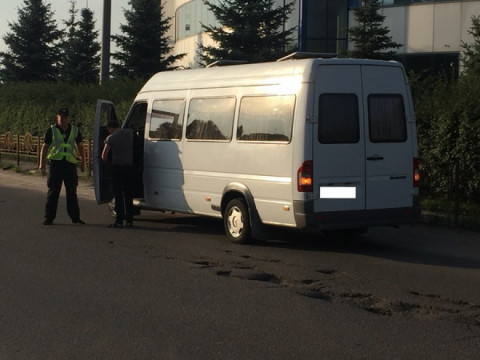 На Білоцерківщині 24 водії маршруток порушували правила перевезення пасажирів