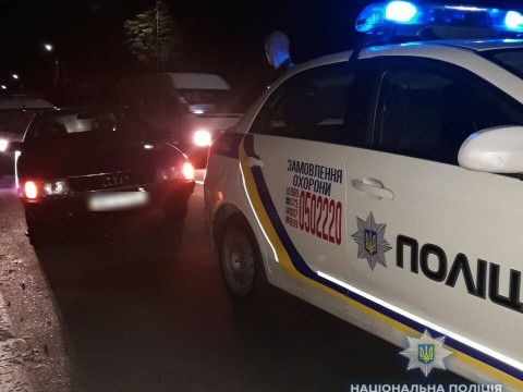 На Васильківщині поліція затримала п’яного водія "Audi"