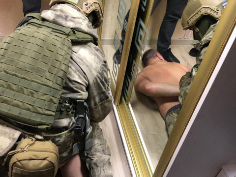 На Київщині затримали кримінального авторитета з журналістським посвідченням (ФОТО, ВІДЕО) 