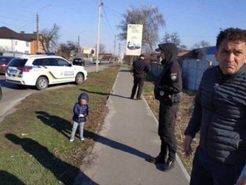 Поблизу Борисполя правоохоронці затримали викрадача дитини
