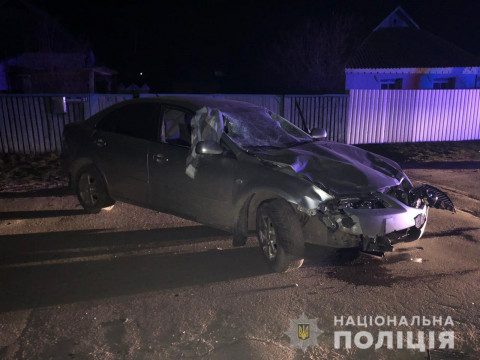 У Білоцерківському районі неповнолітній насмерть збив двох дівчат (ФОТО)