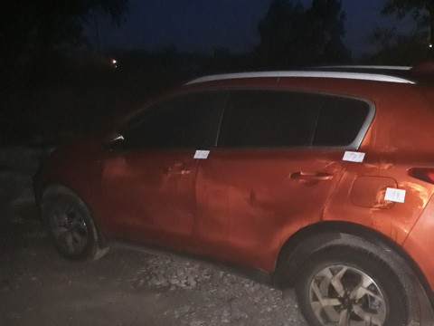 На Одеській трасі знайшли викрадене у Києві авто