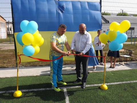 Дві школи у Білій Церкві отримали сучасні спортивні майданчики (ФОТО)