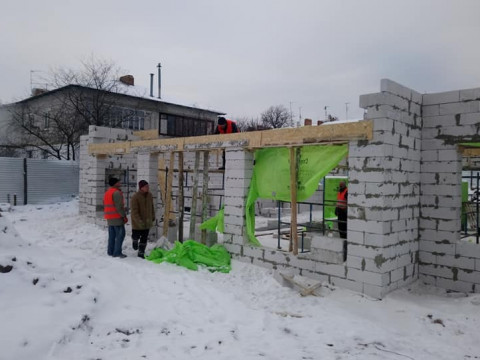 На Васильківщині будується нова амбулаторія (ФОТО) 