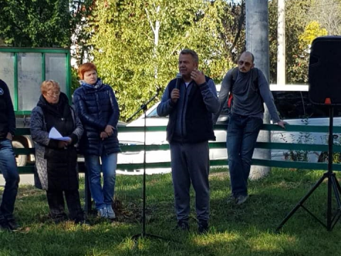 Активісти звинуватили селищну владу Ворзеля у фальсифікації громадських слухань (ФОТО)