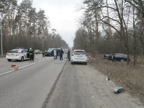 З'явилися подробиці моторошної автотрощі, що сталася на Гостомельському шосе (ФОТО, ВІДЕО)