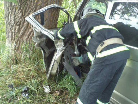 У Тетіївському районі в ДТП мало не загинув водій (ФОТО)