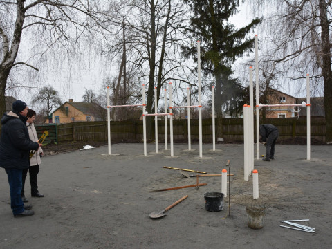 У Переяслав-Хмельницькому районі встановлять вуличні тренажери (ФОТО)
