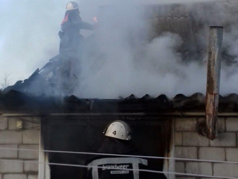 На Білоцерківщині пожежники врятували жінку 