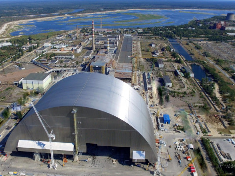 На Чорнобильській АЕС провели випробування укриття зруйнованого енергоблоку