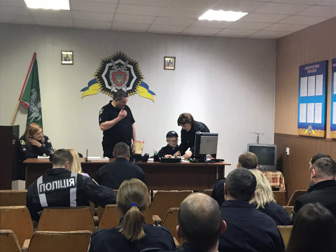 Поліція Тетієва здійснила мрію хлопчика з особливими потребами (ФОТО)
