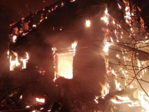 У Броварському районі дотла згорів приватний будинок