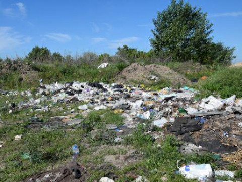 Міська рада п'ять днів не могла вивезти сміття з нелегального сміттєзвалища у Переяславі