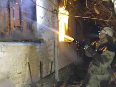 На Київщині згоріла жінка з дитиною (ФОТО)
