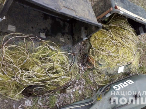 Водяний браконьєр: у Вишгородському районі горе-рибалка потрапив до поліції