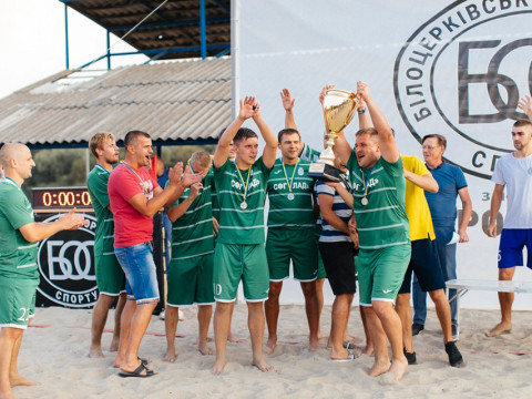 У Білій Церкві пройшов чемпіонат із пляжного футболу (ФОТО)