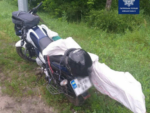 Чайківські патрульні затримали п'яного водія мотоциклу, який перевозив крадений метал