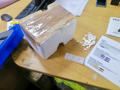 У "Борисполі" у посилці з електросамокатом знайшли наркотики (ФОТО)