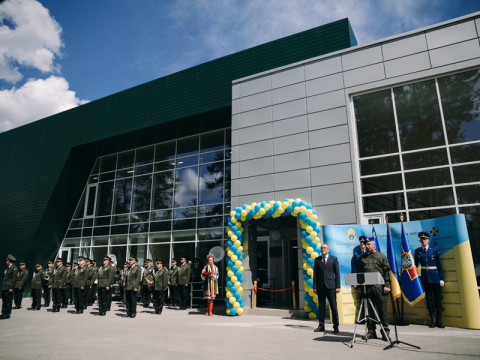На Вишгородщині з’явився масштабний спорткомплекс для військових (ВІДЕО)
