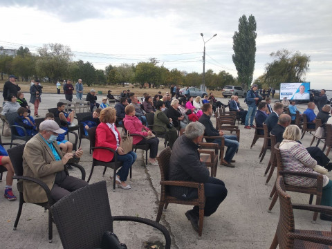 В Українці партія "Наш край" представила кандидатів до місцевої та обласної рад