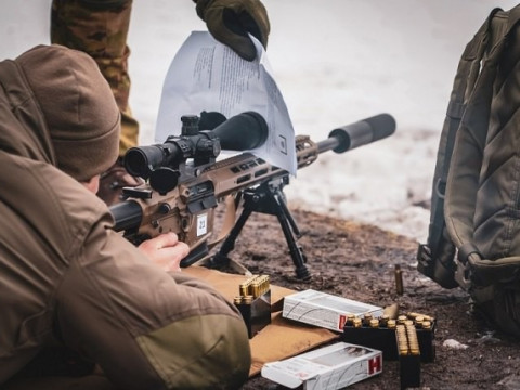 Бійці Нацгвардії Київщини тепер мають базові снайперські навички (ФОТО, ВІДЕО)