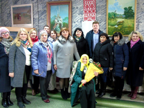 У Березані засновниця краєзнавчого музею відсвяткувала свій 99-й день народження