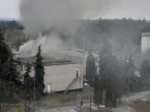 В Українці загорівся дитячий садок (ФОТО, ВІДЕО)