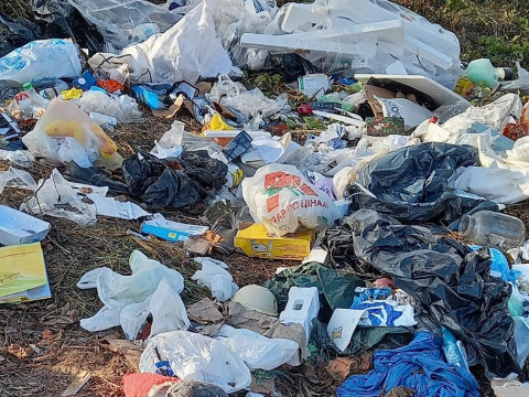 У Віті-Поштовій знайшли власника сміття, яке дивним чином опинилося біля Одеської траси (ФОТО)