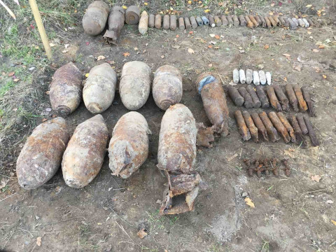 На Білоцерківщині ДСНСівці знищили авіабомби