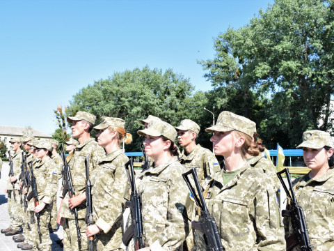 Військові льотчики на Київщині склали присягу на вірність народові України (ФОТО)