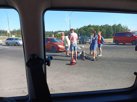 Поблизу Ірпеня в ДТП постраждав водій мопеда