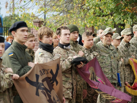У Борисполі відкрили Інтерактивний військово-патріотичний центр (ВІДЕО)