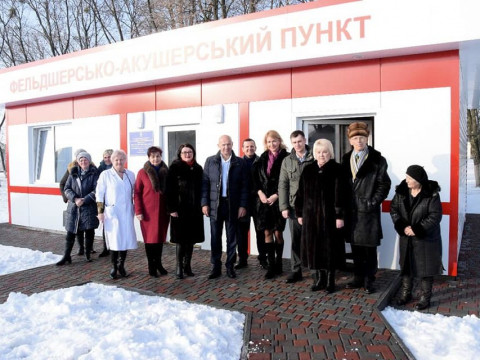 На Васильківщині за короткий термін відкрили новий ФАП