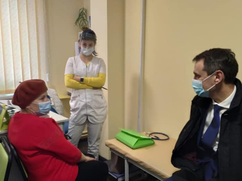 Головний санітарний лікар проінспектував Центр первинної медико-санітарної допомоги у Борисполі