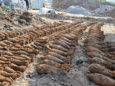 В центрі Вишневого знайшли 300 снарядів часів Другої світової