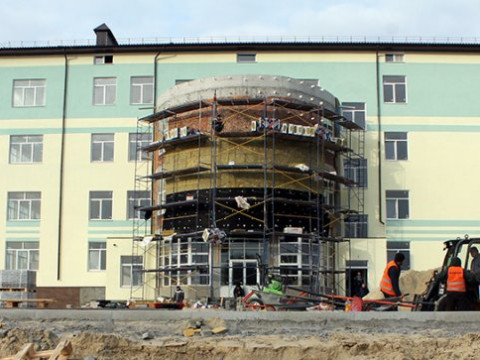 У Борисполі будівництво Академічного ліцею майже завершено (ФОТО)  
