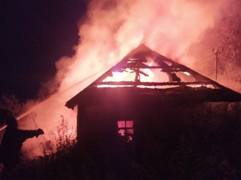 На Васильківщині пожежа повністю знищила житловий будинок