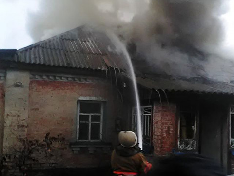 У Броварському районі внаслідок пожежі один чоловік загинув, а інший отримав опіки (ФОТО)