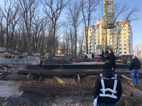  У Бучі припинено скандальну забудову біля "Кампи" (ФОТО)