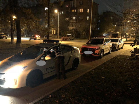 У Вишневому заарештували водія зі зброєю (ФОТО) 