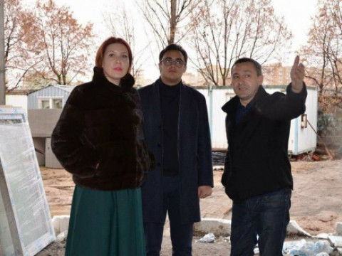 Рівно рік тому Смірнова була задоволена якістю будівництва спорткомплексу у Вишневому (ФОТО)