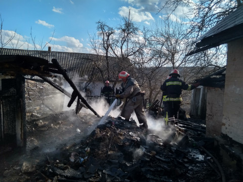На Богуславщині пожежею знищено житло