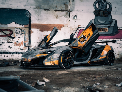  У суперкара McLaren 650S з’явилася версія "Чорнобиль" (ВІДЕО)