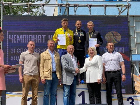 Білоцерківець виграв золото на Чемпіонаті України зі спортивної ходьби (ФОТО)
