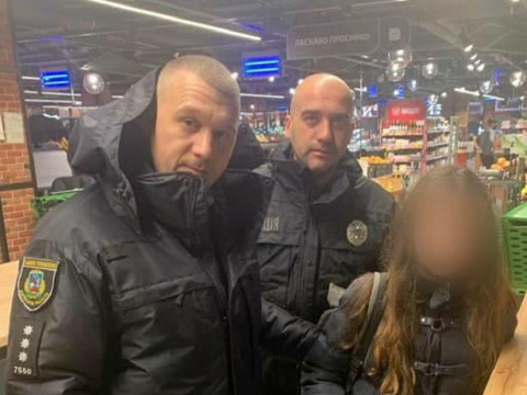 Правоохоронці оперативно знийшли дівчинку, яка зникла в Ірпені